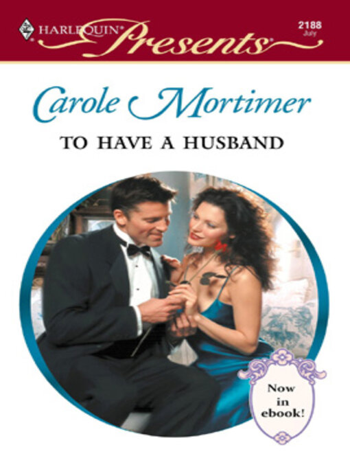 Cover image for To Have a Husband